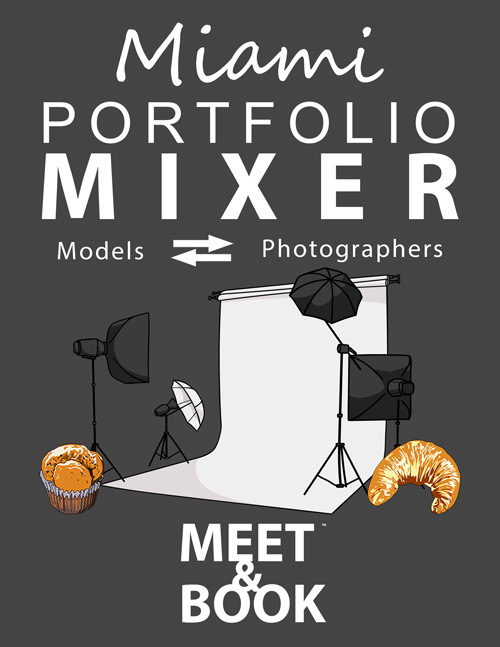Meet & Book Portfolio Mixer Flyer